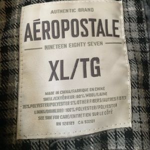 Men’s Black Pea Coat